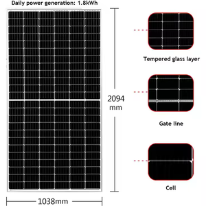 Hybrid <b>Energy</b> <b>Storage</b> <b>System</b> 5kw 10kw 15kw 20kw All in One Solar with Integrated Panels Inverters and Battery - Product Image 2
