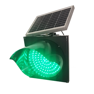 CITICITY Solar Powered Amber Flashing Beacon High Intensity LED Warning <b>Light</b> for Traffic Construction Safety - Product Image 2
