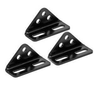 Support de montage à <span class=keywords><strong>angle</strong></span> en L en métal <span class=keywords><strong>noir</strong></span> personnalisé en acier inoxydable pour estampage de supports de jambe de force de levage à ressort à gaz - Product Image 3