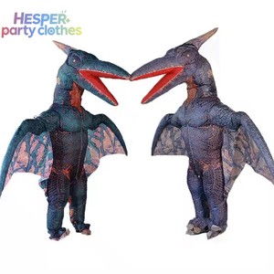 Costume de dinosaure HESPERT en latex, combinaison gonflable, costume de dinosaure gonflable Chub Dragon - Product Image 2