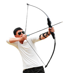 Arc Recourbé Traditionnel 40 Lbs 60'' – PMZ Archery Fait Main – Chasse Cheval