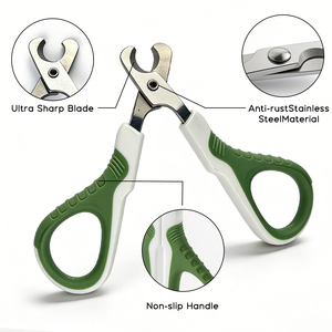 Coupe-ongles professionnels portables en acier inoxydable à lame coudée pour chats et petits chiens – <span class=keywords><strong>Prix</strong></span> de gros - Product Image 2