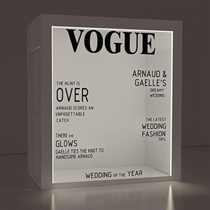 Cabina de <span class=keywords><strong>Fotos</strong></span> Vogue Box 2026 con Tecnología de Vanguardia, Alquiler Comercial, Cabina de <span class=keywords><strong>Fotos</strong></span> de PVC Tipo Revista <span class=keywords><strong>para</strong></span> Bodas y Fiestas - Product Image 1