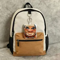 Porte-clés en peluche sonore de 10 cm, figurine amusante du héros Maugaloa Malosi Mauga, pendentif de sac, décoration de jeu d'anime