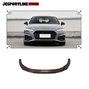 Aero-kit de carrocería de coche, parachoques delantero de fibra de carbono seco para Audi <span class=keywords><strong>A5</strong></span>, <span class=keywords><strong>S</strong></span>-<span class=keywords><strong>LINE</strong></span>, S5, B9, 2 puertas, 4 puertas, 2020-2023 - Product Image 1