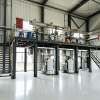 Ligne de production de pesticides entièrement automatique, équipement de formulation SC EC SL avec disperser, moulin à sable et réservoir de mélange