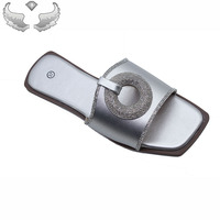 Sandales légères et respirantes pour femmes avec strass, idéales pour l'extérieur, et emballage personnalisé durable avec logo – Sandales légères et résistantes pour femmes