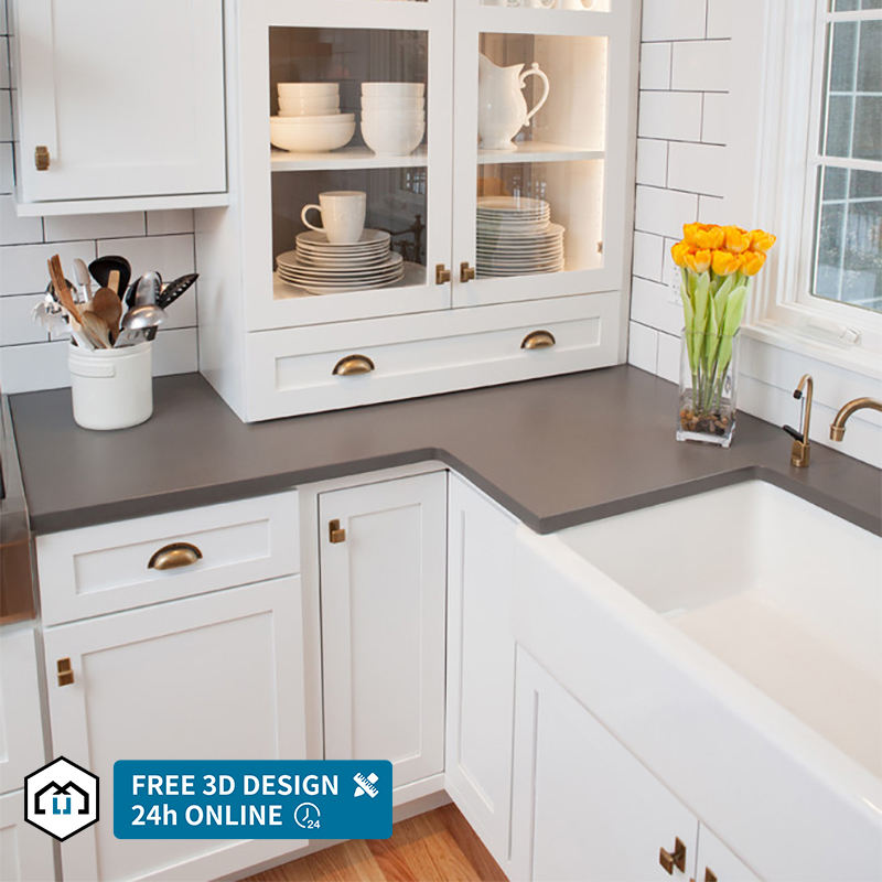 Cheap Acrylic Kitchen Cabinet Price Modern Durable