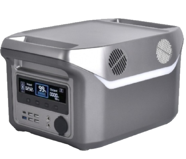 Solar Generator Power Station Portable Power Station Lithium Battery LFP  Other Power Supplies 1000w/1200w Grey