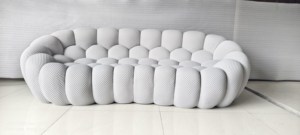 Canapé Bulle d'Extérieur Étanche Anti-UV Robuste pour Patio Plage Bord de Piscine Salon - Product Image 5