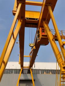 Grue à portique à double poutre robuste pour les chantiers d'acier en extérieur, les terminaux portuaires, la logistique et la construction - Product Image 4