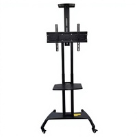 Dudukan TV Abdominal Full Motion Mount VESA 600x400, Rak Dinding TV Dream, Kapasitas 4.5kg/10lbs, Troli TV Mobile