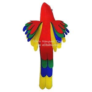공장 도매 저렴한 7인치 봉제 앵무새 인형 동물 봉제 앵무새 장난감 크레인 게임용 - Product Image 2