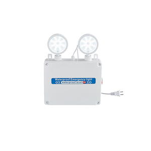IP65 không thấm nước twin-đầu khẩn cấp dẫn ánh sáng 2*5W đôi đầu có thể sạc lại cho chiếu sáng khẩn cấp 3-4 giờ Thời gian khẩn cấp - Product Image 1