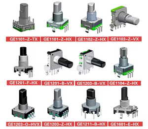 Hot Selling Roterende Potentiometer Verticale Draaischakelaar 9.8Mm <span class=keywords><strong>3</strong></span> Pin 10K Dip Roterende <span class=keywords><strong>Encoder</strong></span> Met Schakelaar - Product Image 4