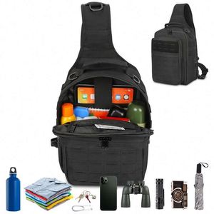 BSCI factory Waterproof <b>Sling</b> Bag Crossbody <b>Backpack</b> Multipurpose <b>Sling</b> <b>Backpack</b> - Product Image 4