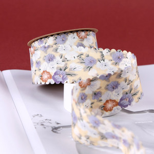 10 ياردة/pcs الدانتيل الحلو بغونية شريط مطبوع DIY القوس إكسسوارات الشعر طوق زهرة الملابس والاكسسوارات أفضل قبعة الأزهار الشريط - Product Image 6