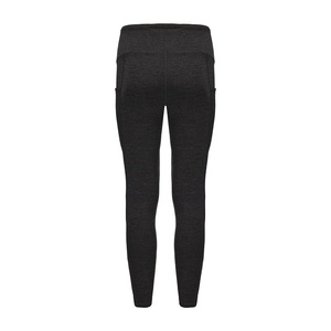 Calzoncillos largos de lana merino para mujer, ropa interior térmica transpirable y antibacteriana, mallas, capa Base sin costuras - Product Image 2