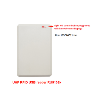 860 МГц ~ 960 МГц USB UHF RFID ридер записывающее устройство 6C RFID Клавиатура копировальный аппарат EPC GEN2 10 см-1 м rfid ридер Android free SDK - Product Image 5