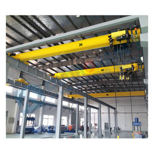 1 2 T 3 طن girton أوروبا نمط شعاع واحد جسر كهربائي علوي رافعة متنقلة بسعر الورشة - Product Image 2