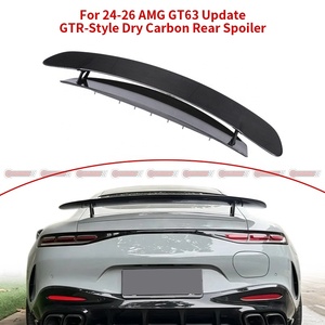 Prix d'usine – Nouvelle aileron arrière de course en fibre de carbone sèche style GTR pour Mercedes AMG GT 63 C192 - Product Image 4