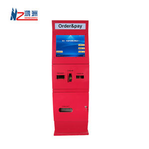 Kiosque RFID multifonctions en libre-service Terminal de paiement en espèces sur pied Passeport Carte d'identité Impression <span class=keywords><strong>photo</strong></span> Écran tactile SDK - Product Image 3