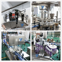 Machine de remplissage et de pesage automatique électronique pour granulés, noix, bonbons, aliments, haricots, céréales, avec ligne de remplissage, bouchage et étiquetage pour bocaux et bouteilles