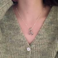 Collar de Cadena Ajustable Zooying para Mujer, Colgante de Tarot con Tarjeta de Amor, Colgantes y Dijes de Aleación Mística de Moda, Regalo
