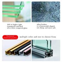 Cloison en verre commerciale, cloison acoustique en verre démontable avec porte coulissante
