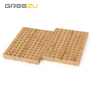 Panel Acústico de Bambú Moderno para Interiores, Material de Insonorización Duradero de Alta Calidad para Equipos de Estudio, Paneles de Pared - Product Image 3