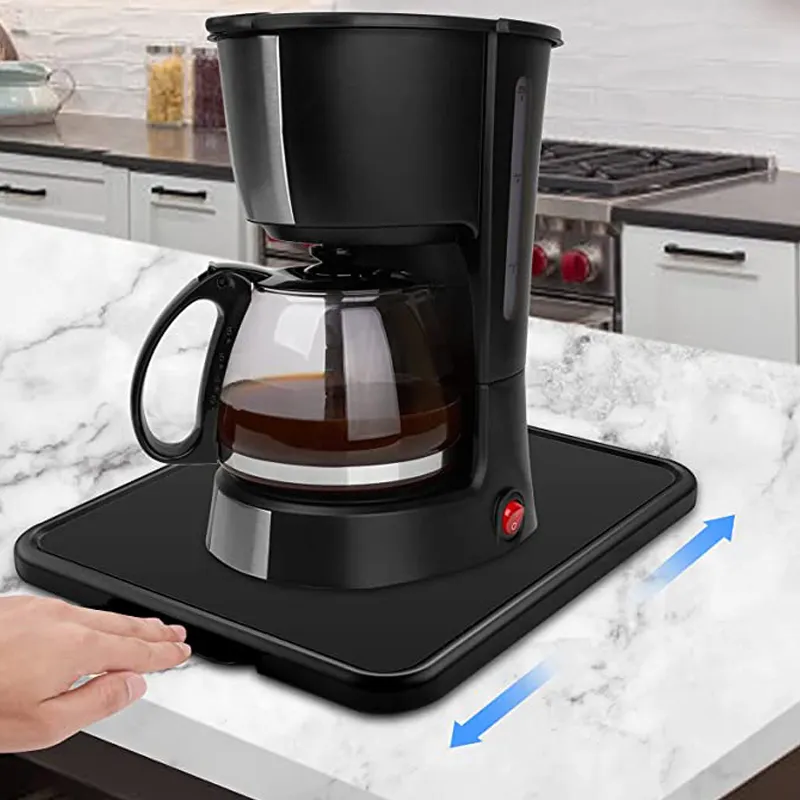 Kahve makinesi masaüstü temizleme ve koruma cihazı sürgülü tepsi
