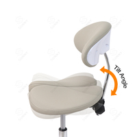 Chaise de selle de dentiste Chaise dentaire Tabouret de dentiste en acier médical