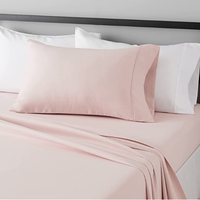 Ensemble de draps en coton pur de haute qualité, taille Queen, linge de lit pour la maison, satiné, 600TC, coton égyptien