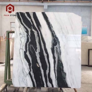 Fornitore cinese lucido controsoffitto della <span class=keywords><strong>cucina</strong></span> panda di <span class=keywords><strong>marmo</strong></span> <span class=keywords><strong>bianco</strong></span> <span class=keywords><strong>con</strong></span> venature nere - Product Image 2