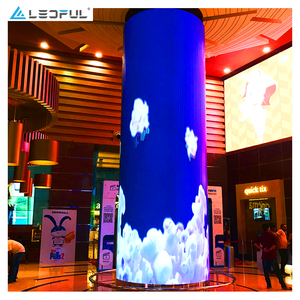 Hot Sale-Werbung Indoor P3 Flexible LED-Bildschirm abmessung: Kunden spezifische Farb garantie: 3 Jahre 240x120mm - Product Image 2