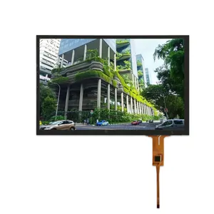 Endüstriyel sınıf Rohs Ce sertifikalı 1280X800 piksel kapasitif dokunmatik Panel ile 10.1 inç Panel Lcd