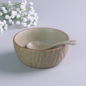 Vajilla Japonesa Moderna de porcelana, <span class=keywords><strong>cucharas</strong></span> de degustación, venta al por mayor, cuchara de servicio de sopa de mesa con mango de cerámica, cuchara de sopa China personalizada - Product Image 3