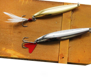NOUVEAU Leurre Cuillère Rotative à Paillettes 7/10/15/20/30/40g pour la Pêche à la Truite, Leurre Cuillère à Feuille de Saule Flottante - Product Image 3
