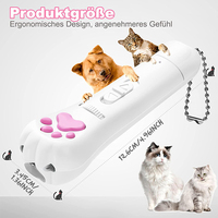 Pointeur laser LED moderne et écologique Evernew pour chats, en matériau ABS, jouet pour animaux de compagnie, fabriqué en Chine