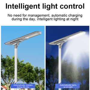 LED 5054/300PCS Puces IP65 Classement Intelligent Contrôle de la Lumière <span class=keywords><strong>Prix</strong></span> Usine <span class=keywords><strong>Solaire</strong></span> Tout-en-Un <span class=keywords><strong>Lampadaire</strong></span> pour Route Urbaine Extérieure - Product Image 3