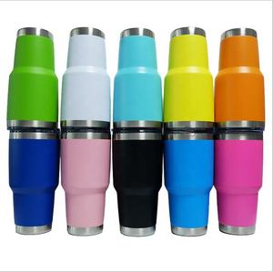 بيع بالجملة 20 أونصة 30 أكواب فراغية مزدوجة الجدران للسفر/أونصة/زجاج مع قش - Product Image 5