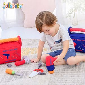 Caja de Herramientas de Peluche Montessori con Logotipo OEM, Kit de Herramientas de Construcción Personalizado, Juego de Imitación de Herramientas para Niños - Product Image 3