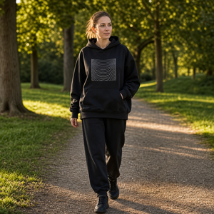 Sudadera con Capucha Extra Grande de Invierno, de Alta Calidad, con Logotipo Impreso Personalizado, Mezcla de Poliéster/Algodón de 400 g/m², OEM, MOQ Bajo - Product Image 4