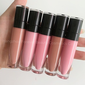 Gloss à lèvres de qualité supérieure, tube <span class=keywords><strong>noir</strong></span>, parfum vanille, gloss à lèvres pailleté pour logo personnalisé - Product Image 2