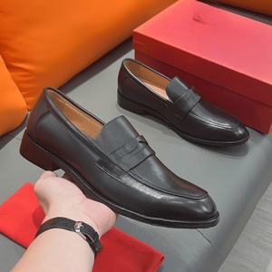 Mocasines de Alta Calidad, Modernos y a la Moda, Discretos y Lujosos, Tacón Bajo Antideslizante, Cómodos y Transpirables, Ferragamos - Product Image 5