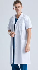 Nuova Divisa da Infermiera per <span class=keywords><strong>Donna</strong></span>, <span class=keywords><strong>Camice</strong></span> da Laboratorio Bianco, <span class=keywords><strong>Camice</strong></span> da Laboratorio per Biologia, Camici da Laboratorio Regolabili per Uomo e <span class=keywords><strong>Donna</strong></span> - Product Image 4