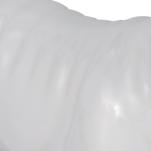 Statuette di Bulldog, Scultura Moderna in Ceramica Bianca con Baffo Dorato, Decorazione per Casa, Soggiorno, Mensola, Tavolino, Ufficio - Product Image 5