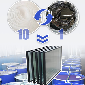 Keo Silicone hai thành phần chi phí thấp cho kính cách điện - Product Image 2