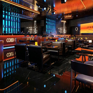 Solutions de design d'intérieur pour hôtels et cafés, mobilier de cafétéria en bois massif, banquettes, canapés, tables et chaises pour restaurants - Product Image 3