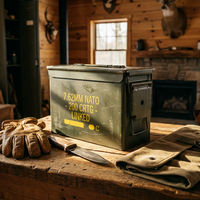 Boîtes à munitions Safewell OEM personnalisées, robustes, étanches, pour munitions calibre 50, charnières 12,7 mm, M2A1, boîte à munitions 9 mm